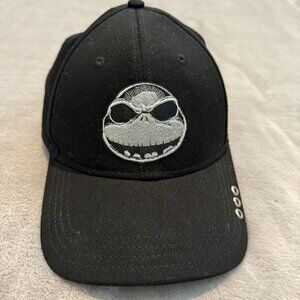 Disney Nightmare Before Christmas Jack Skellington Black Baseball Cap Youth OSFM